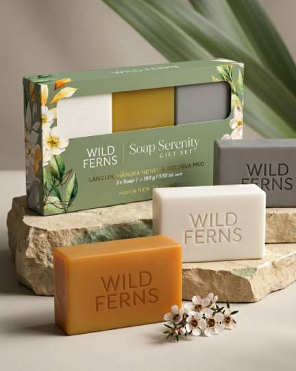 Wild Ferns Mixed Soap Serenity